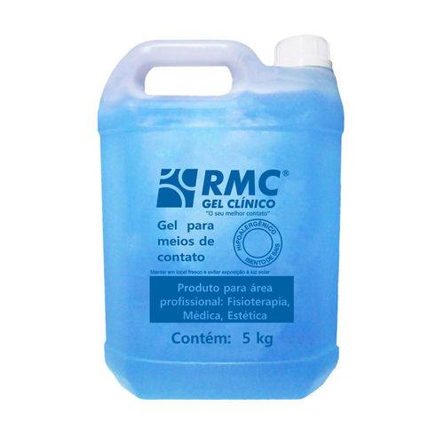 Gel Contato Clínico Galão 5kg Rmc - Azul
