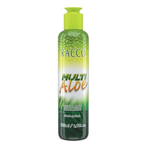 Gel de Aloe para Banho Multi Aloe Racco 200ml