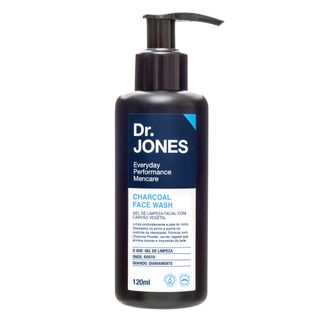 Gel de Limpeza Facial Dr.Jones - Charcoal Face Wash 120ml
