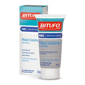 Gel Dental Bitufo Maxi Control com 50g