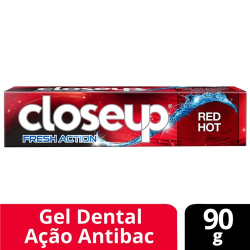 Gel Dental Close Up Fresh Action Red Hot 90g