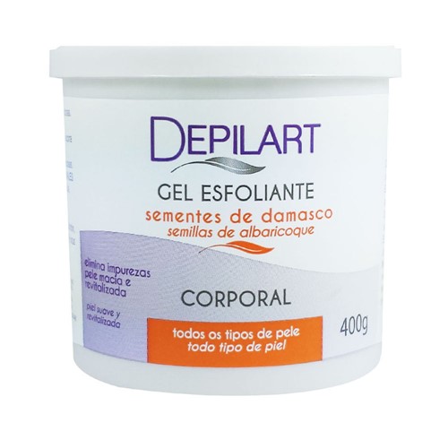 Gel Esfoliante Corporal Depilart - 400g