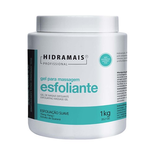 Gel Esfoliante para Massagem Hidramais Esfoliante 1000ml