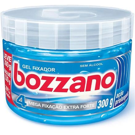 Gel Fixador Bozzano 4 Azul Extra Forte 300g