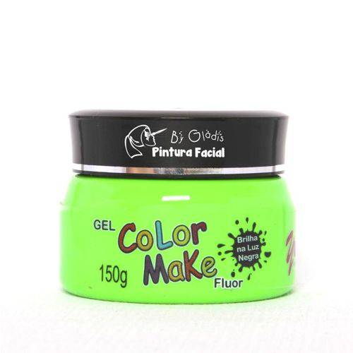 Gel Fluor Color Make 150g - Verde