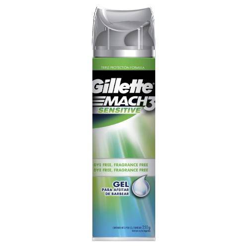 Gel Gillette Mach3 Sensitive - 198g