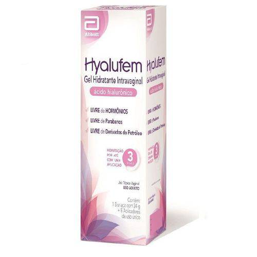 Gel Hidratante Intravaginal Hyalufem 24g