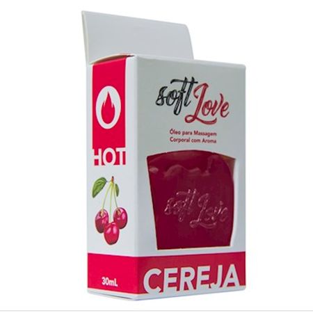 Gel Hot 30ml Soft Love Cereja 30 ML