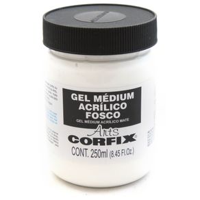 Gel Medium Acrílico Art´s Fosco 250ml Corfix