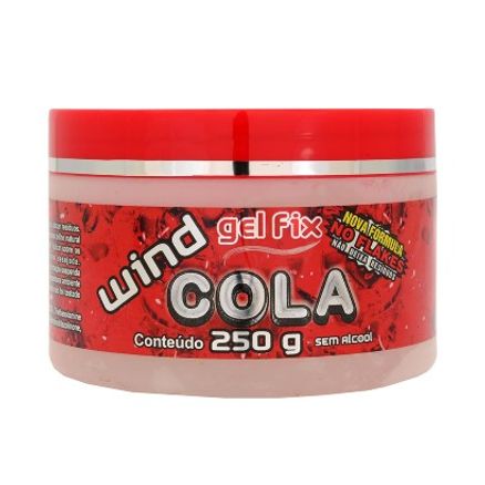 Gel para Cabelo Wind Fix Cola Sem Alcool 250g