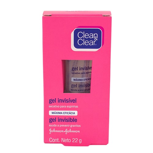 Gel Secativo Clean & Clear Invisível para Acne 22g