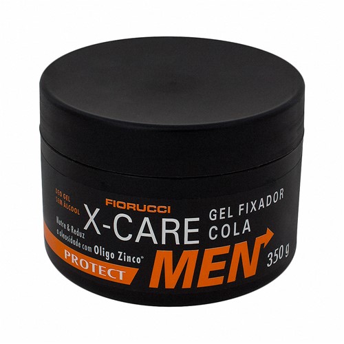 Gel X-Care Men Protect Fixação Cola com 350g
