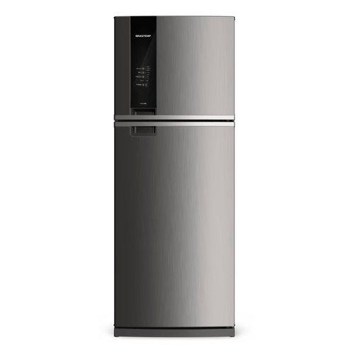 Geladeira / Refrigerador Frost Free Brastemp, 462 Litros, Painel Eletrônio, Inox - BRM56AK - 220V