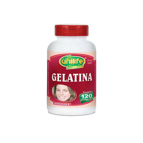 Gelatina 550mg - Unilife - 120 Cápsulas