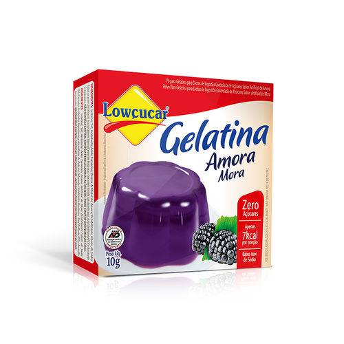 Gelatina Amora Lowçucar 10g