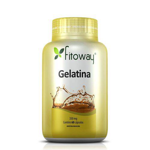 Gelatina Fitoway 350mg 60 Caps