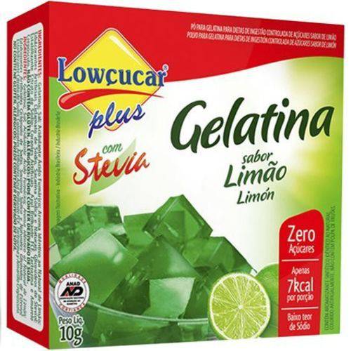 Gelatina Limão Siciliano 10g Lowcucar