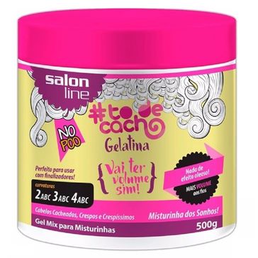 Gelatina Capilar Salon Line #todecacho Vai Ter Volume Sim! 550g