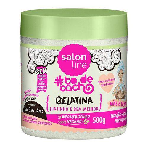 Gelatina Salon Line To de Cacho Mãe e Filha 500g