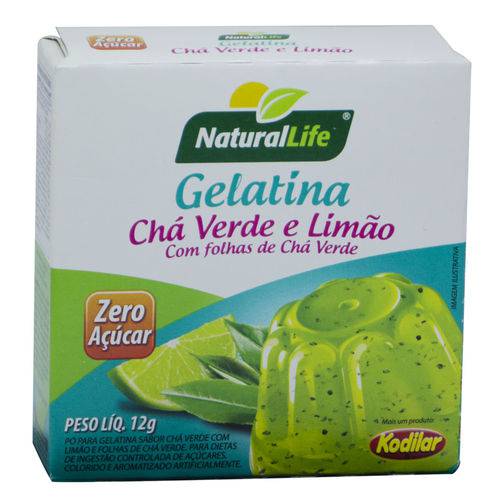 Gelatina Zero Açúcar com Produtos Naturais - 12g - Natural Life