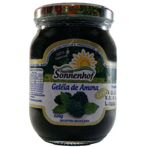Geleia Extra de Amora - 320g - Fazenda Sonnenhof