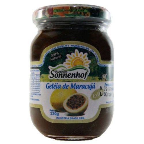 Geleia Extra de Maracujá - 330g - Fazenda Sonnenhof