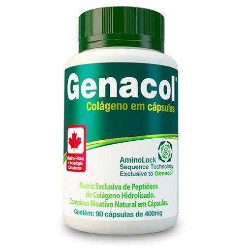 Genacol Colágeno Hidrolisado em Cápsulas 400mg C/ 90 Caps