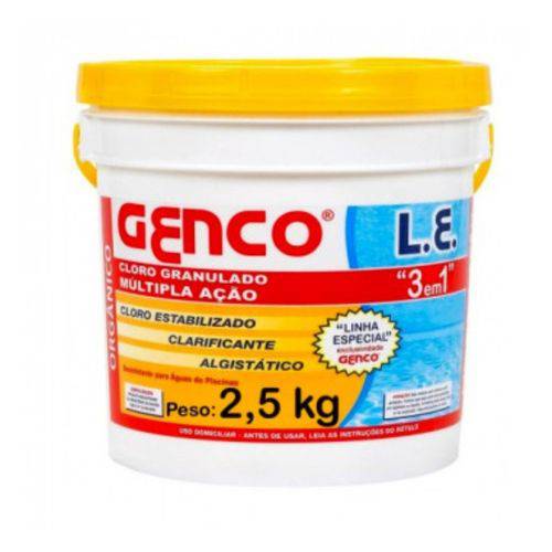 Genco Cloro Granulado Tripla Acao 2,5 Kgs