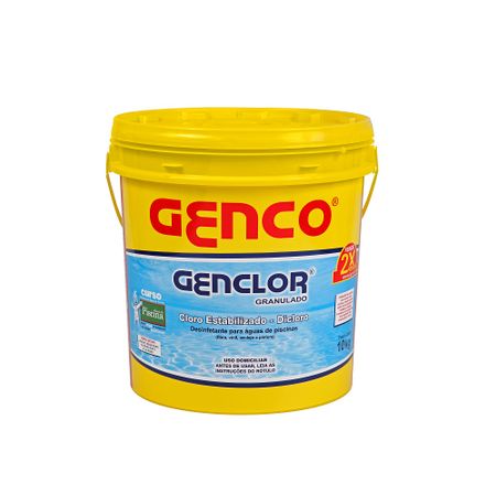 Genco Genclor Cloro Granulado 10 Kg 10 Kg