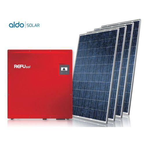 Gerador de Energia Colonial Aldo Solar Gef-100320rc 100,32kwp Refusol Trif 380v Canadian
