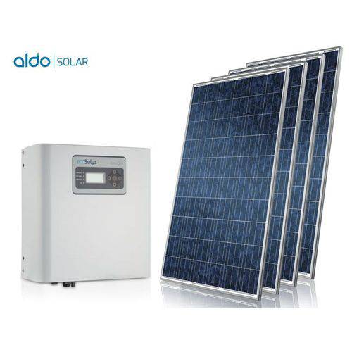 Gerador de Energia Ecosolys Ondulada Aldo Solar Gef-2640em 2,64kwp Ecosolys Mono 220v Canadian