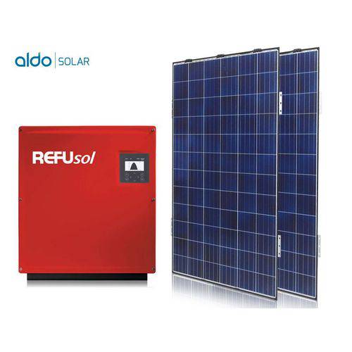 Gerador de Energia Finame/bndes Aldo Solar Gf-10240rm 10,24kwp Refusol Trif 220v Byd Double Glass