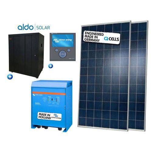 Gerador de Energia Victron Off Grid Aldo Solar Gef-ogv5000230pg 5000va S-120v Autonomia 24 Horas Bateria Litio