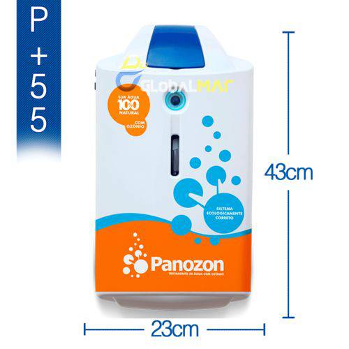 Gerador de Ozônio P/ Piscina Panozon P55 Até 55.000 Litros