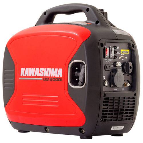 Gerador Energia Kawashima Gg 2000I a Gasolina com Potência 2,3Kw Voltagem 220V 4 Tempos