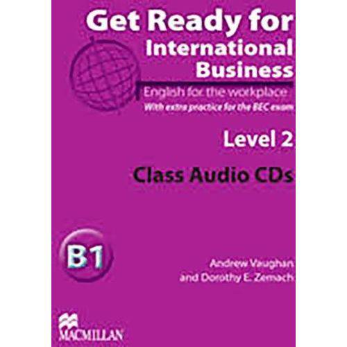 Get Ready For International Business - Class Audio Cd - Level 2 (Bec)