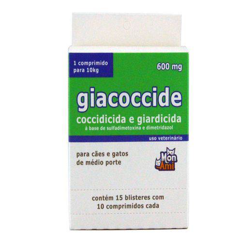 Giacoccide 600 Mg - 150 Comprimidos