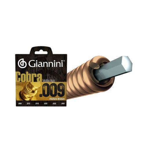 Gianinni - Encordoamento para Violão .009.045 Geewakf