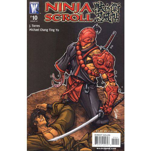Gibi - Ninja Scroll - WildStorm - Agosto/2007 - 10 - em INGLÊS