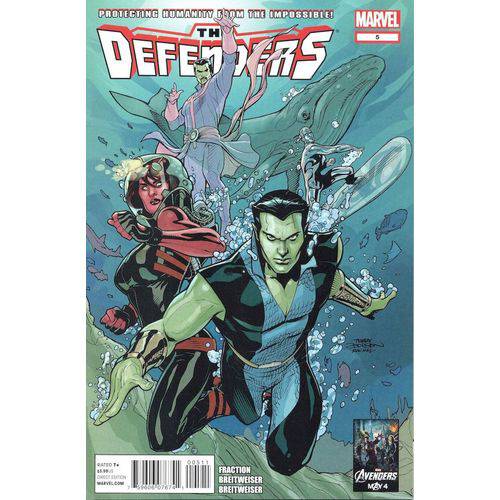 Gibi - The Defenders - Marvel - Junho/2012 - 5 - em INGLÊS