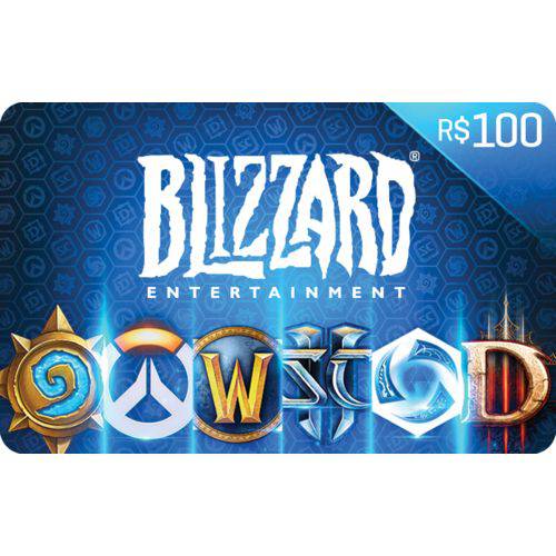 Gift Card Digital Blizzard R$ 100