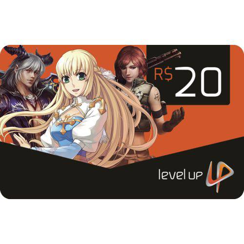 Gift Card Digital Level Up R$ 20