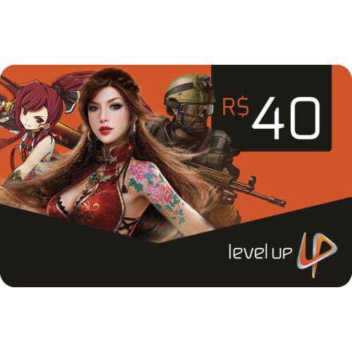 Gift Card Digital Level Up R$ 40