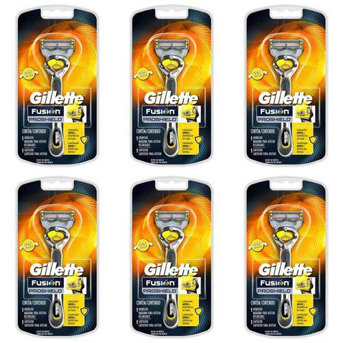 Gillette Proshield Aparelho de Barbear C/1 (kit C/06)