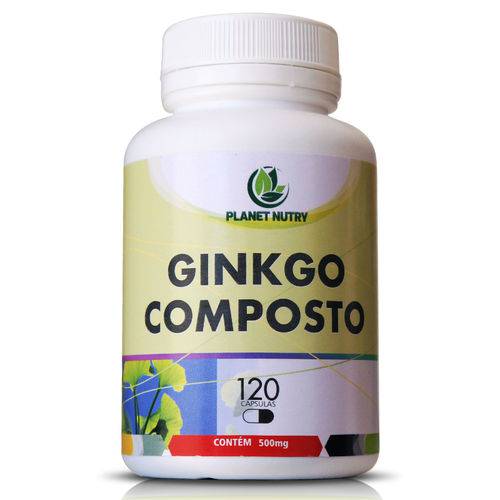 Ginkgo Composto 500mg 120cps Planet Nutry