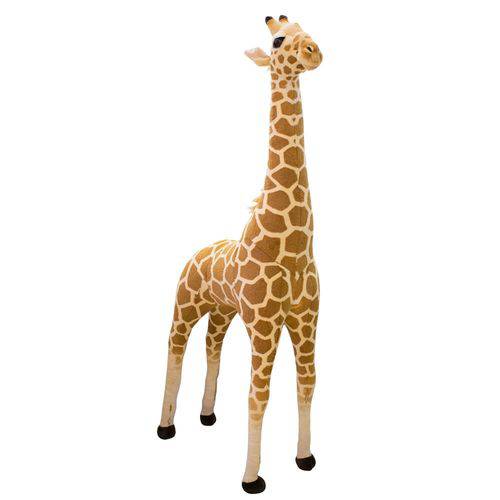 Girafa Realista 150cm - Pelúcia Enfeite