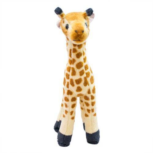 Girafa Realista 33cm - Pelúcia Enfeite