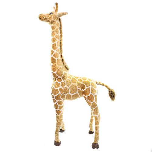 Girafa Realista em Pé 121cm - Pelúcia