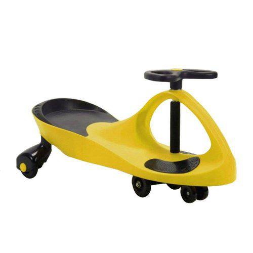 Giro Car Carrinho Infantil Gira Gira - Amarelo