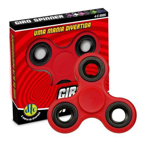 Giro Spinner Dtc - Original com Inmetro - Vermelho